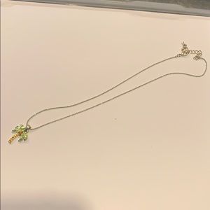 Palm tree necklace